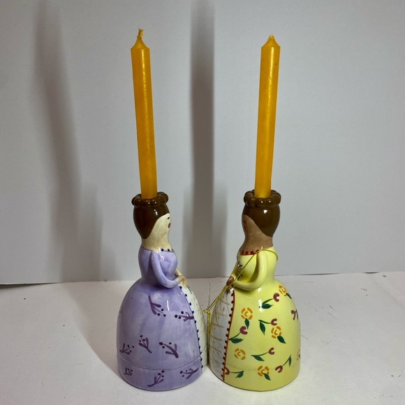 VTG WESTLAND GIFTWARE GIRLISH CHARM CANDLE HOLDER - Picture 3 of 7